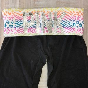 Victoria’s Secret animal print yoga pants